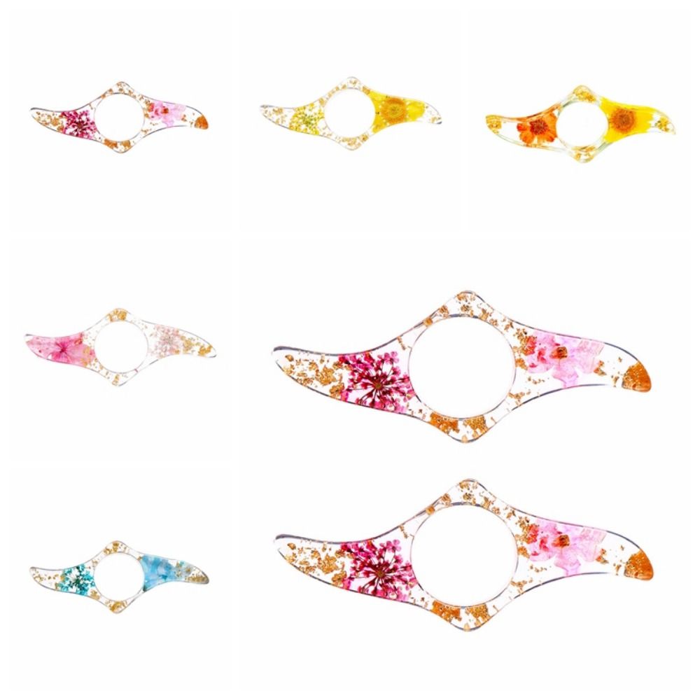 Dried Flower Bookmark - อุปกรณ์เสริมหนังสืออะคริลิคหนังสือนิ้วหัวแม่มือสนับสนุนหนังสือแห้งดอกไม้แผ่นิ้วหัวแม่มือหนังสือผู้ถือหน้าหนังสือเรียบที่มีสีสันผู้ชื่นชอบหนังสือ