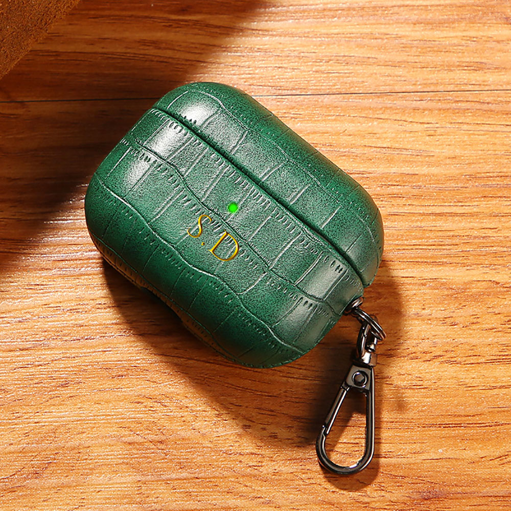 เคสหูฟัง Airpods 1 2 3 4 Pro 2 - Monogram Keychain Leather บทวิจารณ์และราคา
