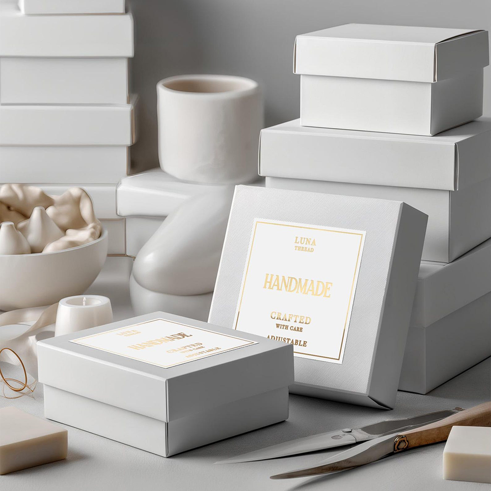 สติกเกอร์ติดเทียนแบบกำหนดเอง 5 - Personalised Candle Label บทวิจารณ์และราคา
