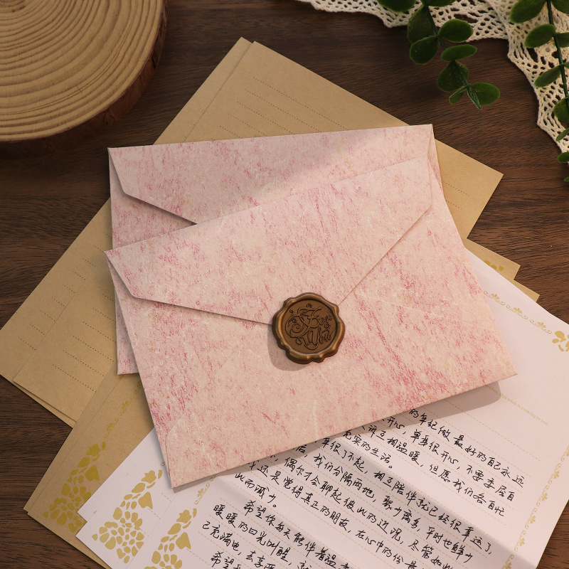 ซองจดหมายลายเงาสีทอง 5 ชิ้น สำ - Wax Seal Letter Kit บทวิจารณ์และราคา