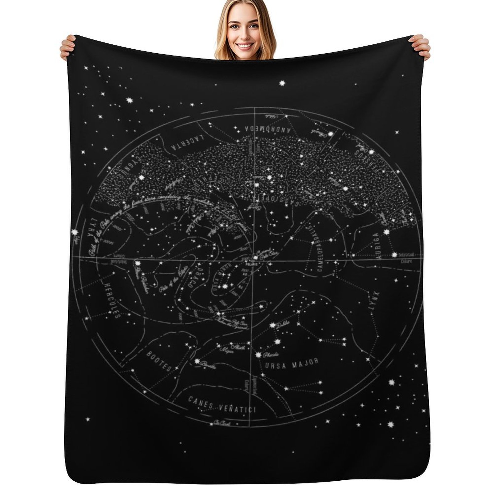 ผ้าห่มลายแผนที่ดวงดาวสไตล์วินเ - Custom Star Map บทวิจารณ์และราคา