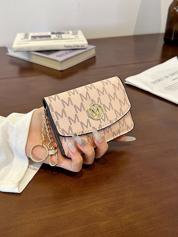 ที่ใส่บัตรหนังเทียมพิมพ์ลายโมโ - Monogram Keychain Leather บทวิจารณ์และราคา