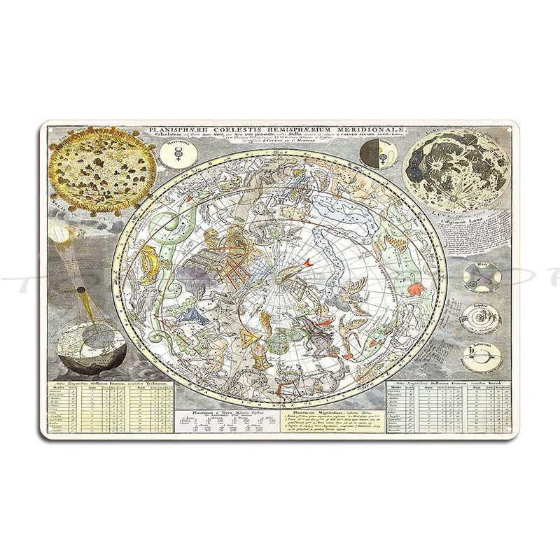 แผนที่ดวงดาวแห่งท้องฟ้าตอนใต้  - Custom Star Map บทวิจารณ์และราคา