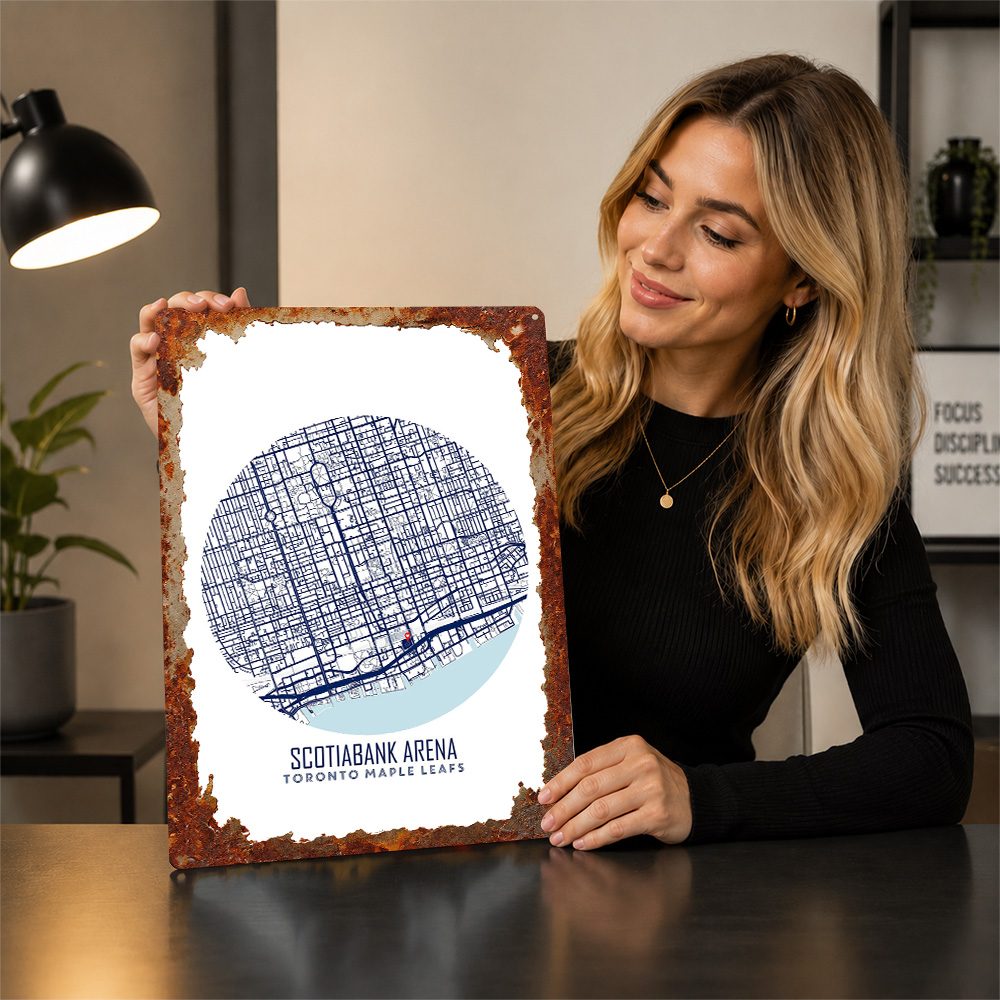 แผนที่สนามสโคเทียแบงค์ โปสเตอร - Custom Map Poster บทวิจารณ์และราคา