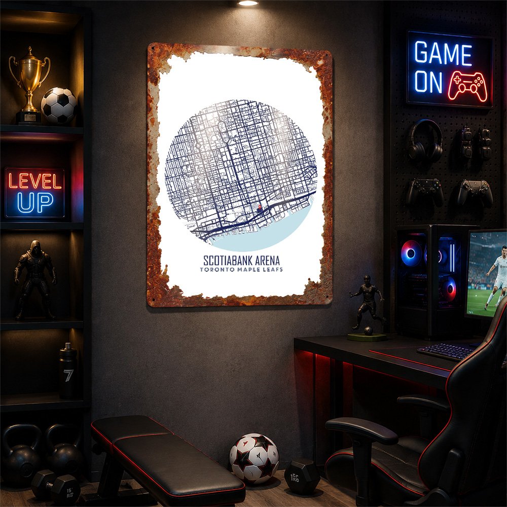 แผนที่สนามสโคเทียแบงค์ โปสเตอร - Custom Map Poster บทวิจารณ์และราคา
