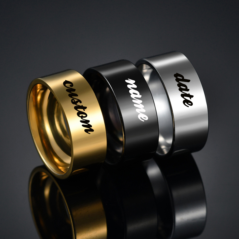 Atoztide 4/6/8Mm ส่วนบุคคลแกะส - Initial Ring Custom บทวิจารณ์และราคา