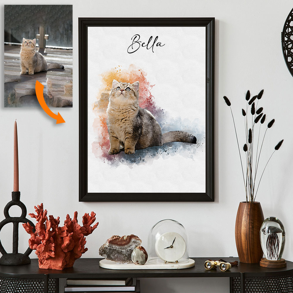 ภาพสัตว์เลี้ยงที่กําหนดเองจากภ - Pet Portrait Custom บทวิจารณ์และราคา