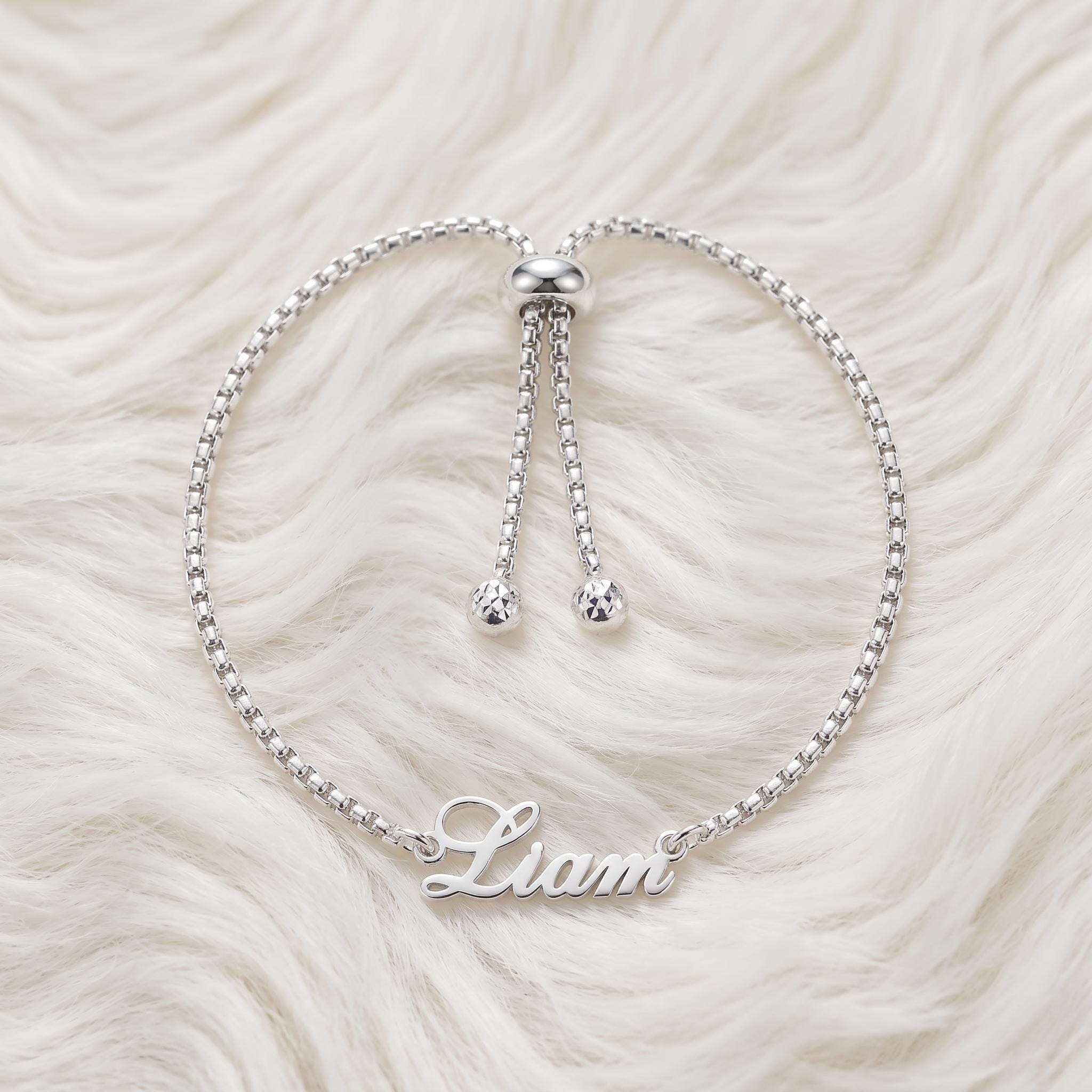 สร้อยข้อมือสลักชื่อแบบปรับแต่ง - Personalized Name Box บทวิจารณ์และราคา