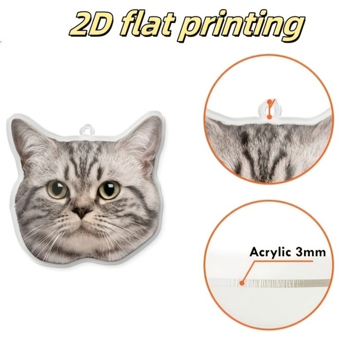 พวงกุญแจรูปภาพสั่งทำ – พวงกุญแ - Pet Portrait Custom บทวิจารณ์และราคา