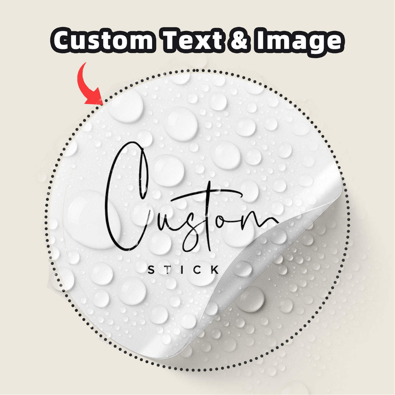 1-100 ชิ้นสติกเกอร์กันน้ำแบบกำ - Personalised Candle Label บทวิจารณ์และราคา