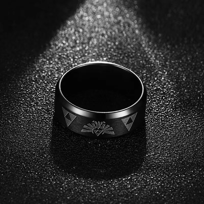 แฟชั่นอะนิเมะไตรฟอร์ซสามเหลี่ย - Initial Ring Custom บทวิจารณ์และราคา