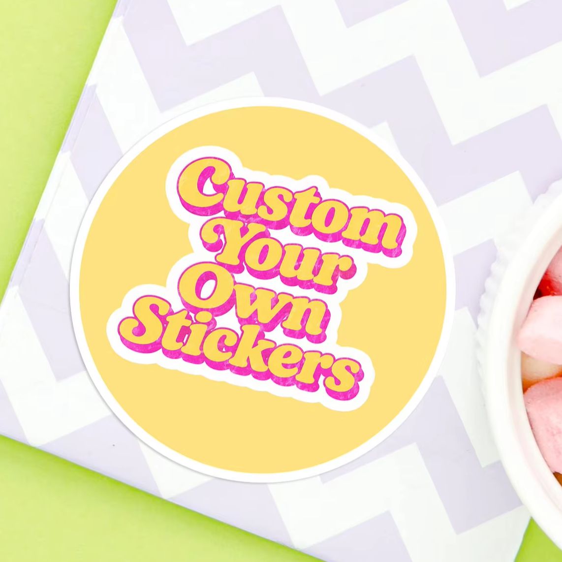 1-180 ชิ้นสติกเกอร์แบบกำหนดเอง - Personalised Candle Label บทวิจารณ์และราคา