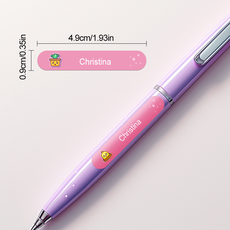 สติกเกอร์กันน้ำแบบส่วนตัวสำหรั - Personalized Name Box บทวิจารณ์และราคา