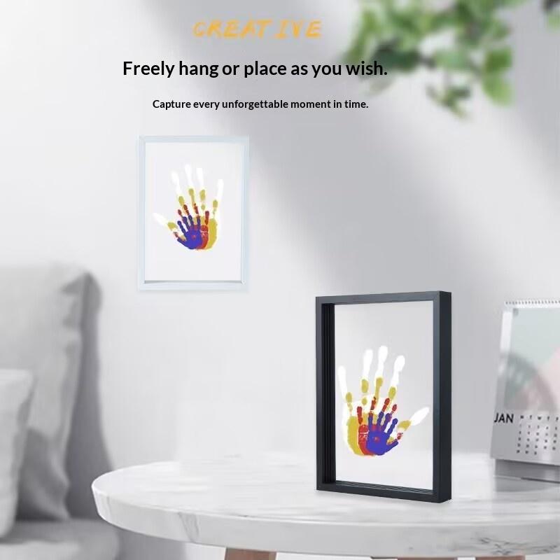ชุดกรอบรูปพิมพ์มือครอบครัวแบบใ - Engraved Wood Frame บทวิจารณ์และราคา