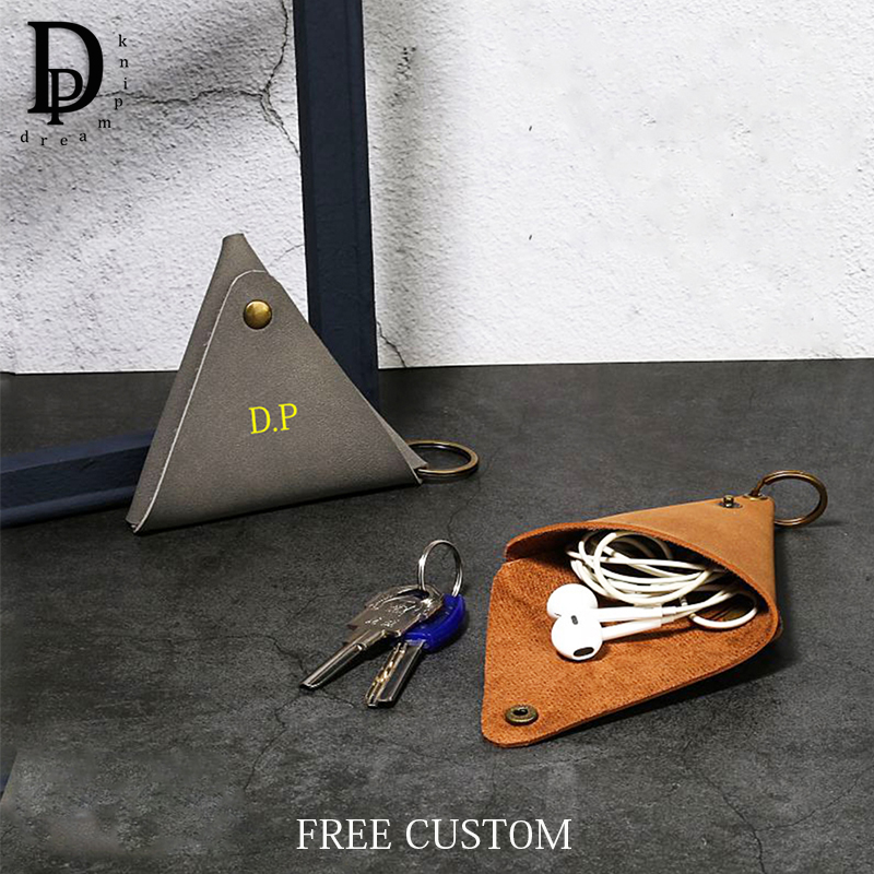 พวงกุญแจหนังแบบพกพาสลักชื่อกระ - Initial Ring Custom บทวิจารณ์และราคา