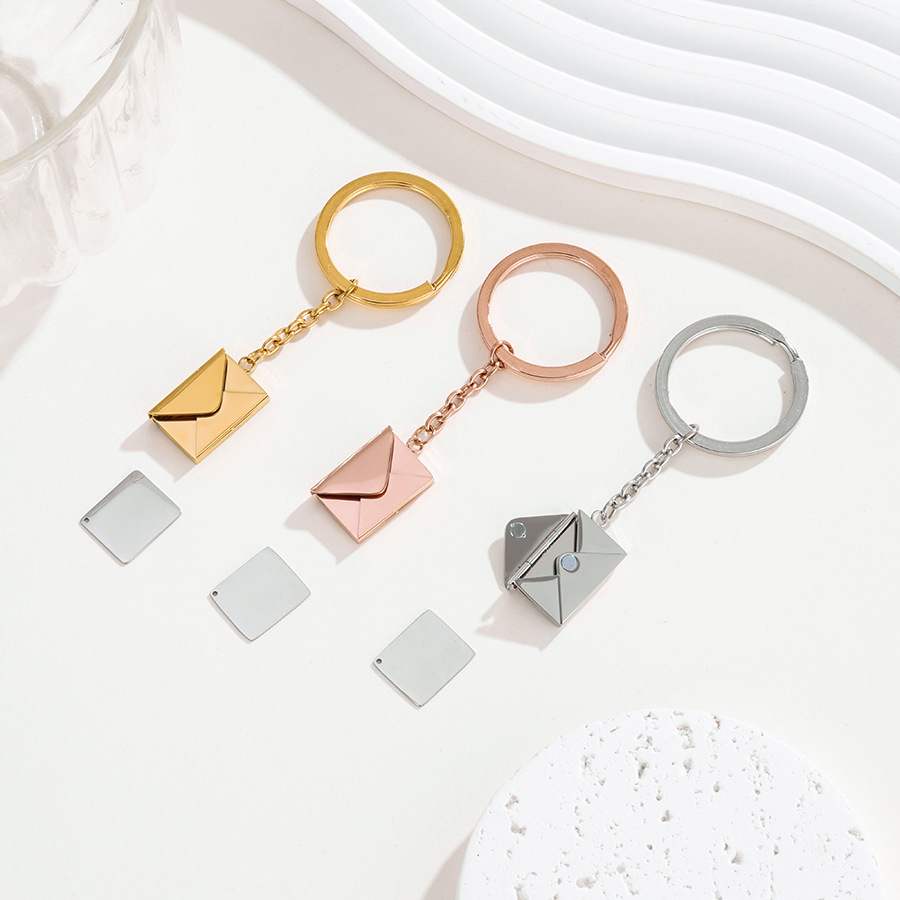 พวงกุญแจสแตนเลสแบบเปิดได้ สลัก - Initial Ring Custom บทวิจารณ์และราคา