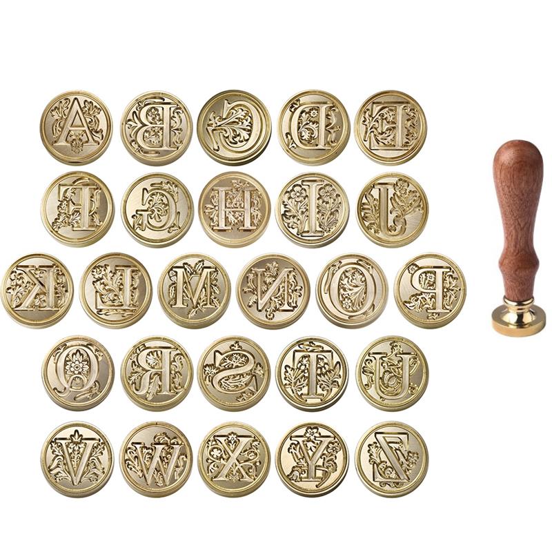A-Z Vintage ขี้ผึ้งปิดผนึกแสตม - Wax Seal Letter Kit บทวิจารณ์และราคา