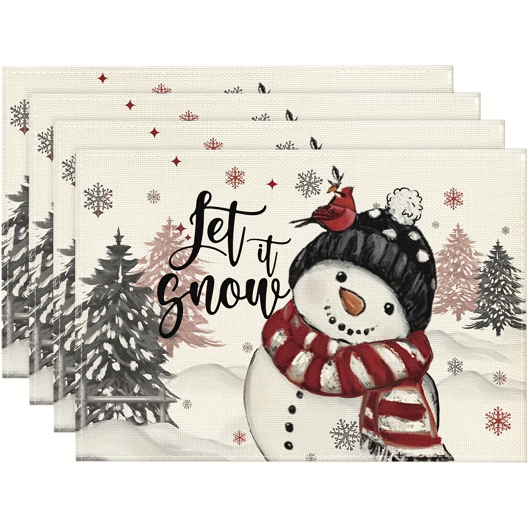 แผ่นรองจานลายต้นคริสต์มาสสีชมพ - Family Tree Print บทวิจารณ์และราคา