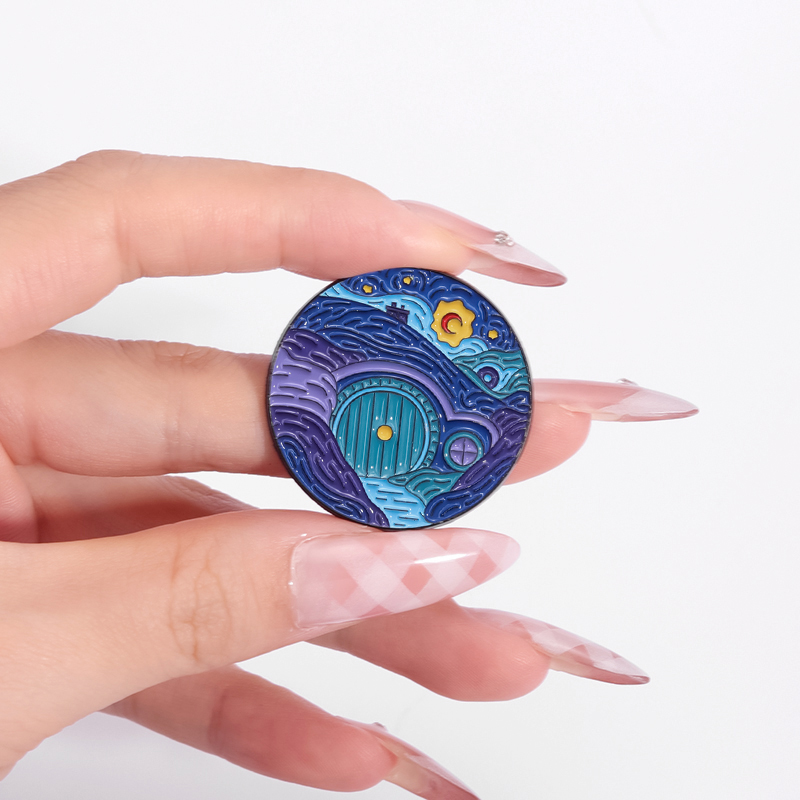 Night Sky ภาพวาดสีน้ํามันเคลือ - Custom Night Sky บทวิจารณ์และราคา