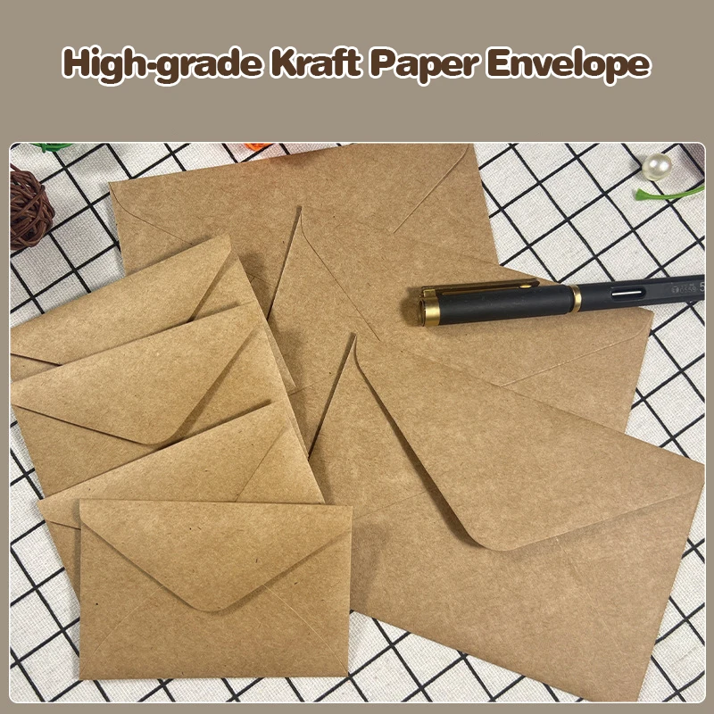 50 ชิ้นกระดาษคราฟท์สีน้ำตาลซอง - Wax Seal Letter Kit บทวิจารณ์และราคา
